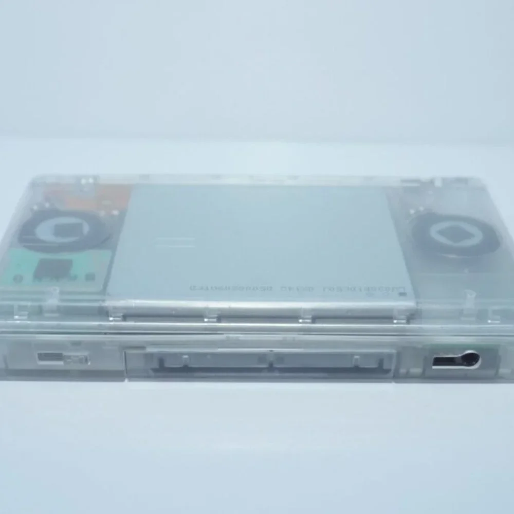 Nintendo DS Lite Transparent Clear Handheld System with Charger and Stylus Pen